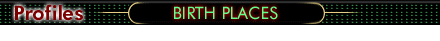 BIRTHPLACES
